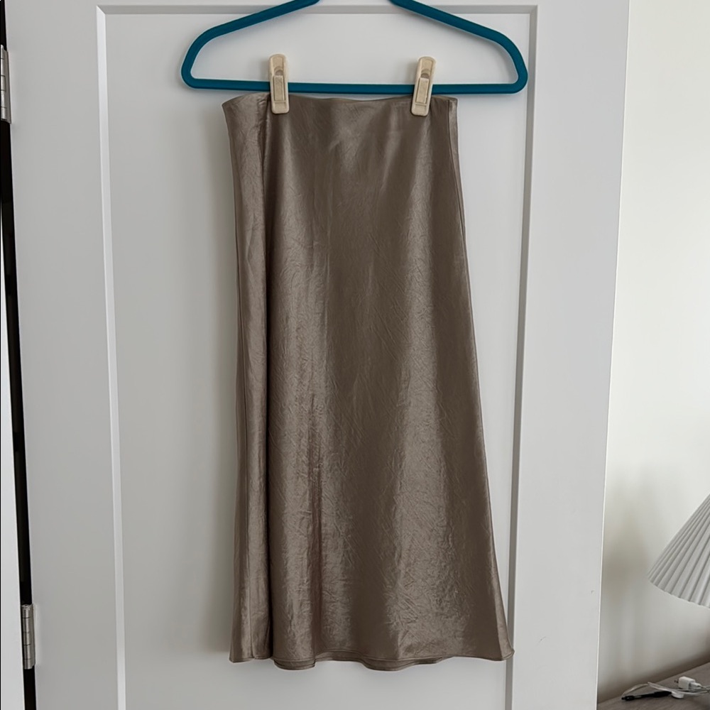 Slip satin skirt by Babaton Aritzia